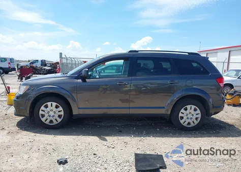 2019 Dodge Journey Se Value Package из США, поврежденный, VIN 3C4PDCAB4KT856461